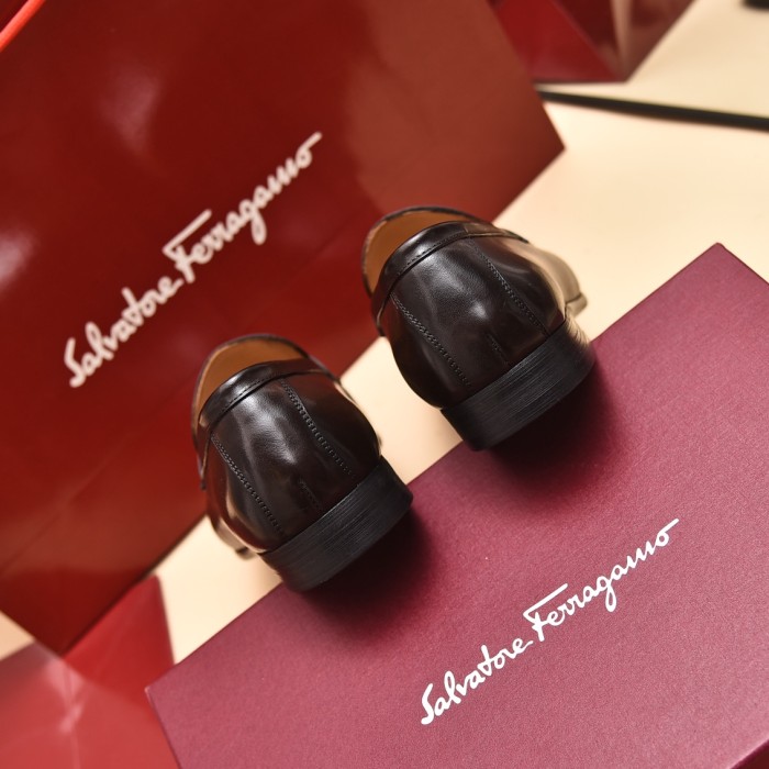 Ferragamo Men shoes 1：1 quality-357