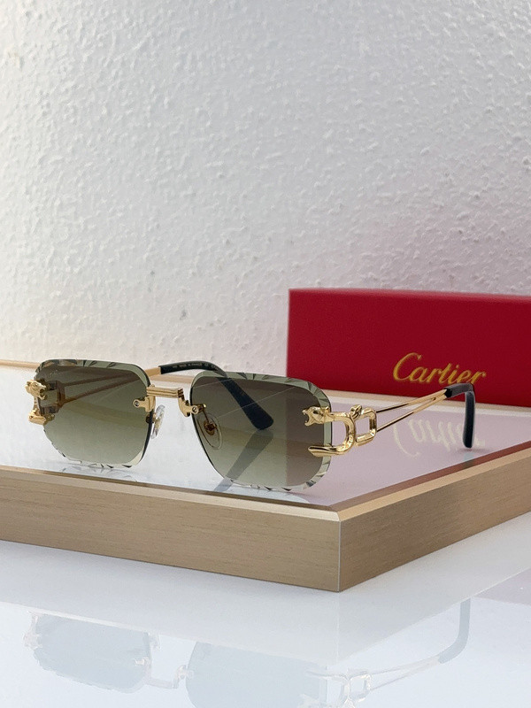 Cartier Sunglasses AAAA-5788