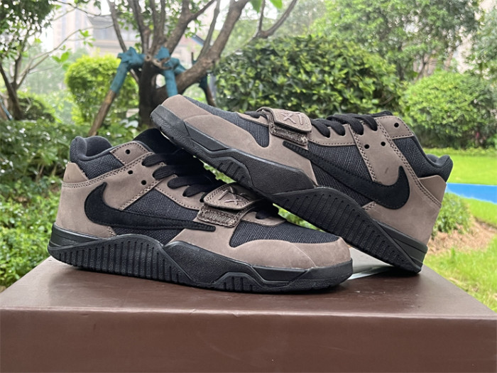 Authentic Travis Scott x Jordan Jumpman Jack TR “Dark Mocha”