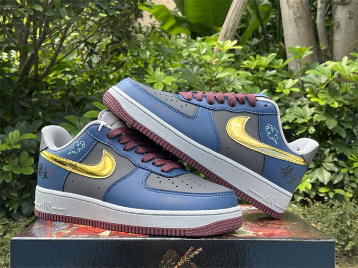 Authentic Nike Air Force 1 Low Black WuKong