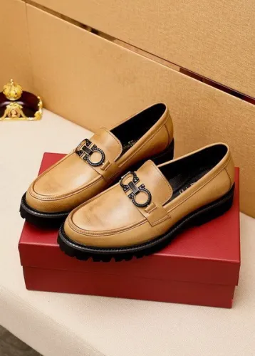 Ferragamo Men shoes 1：1 quality-075