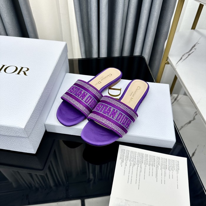 Dior women slippers 1：1 quality-295