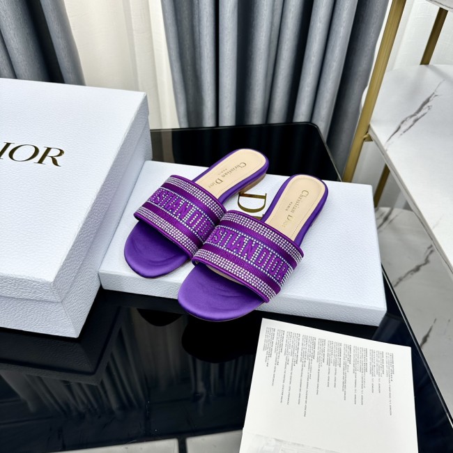 Dior women slippers 1:1 quality-295