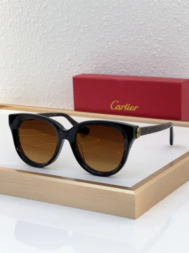Cartier Sunglasses AAAA-5642