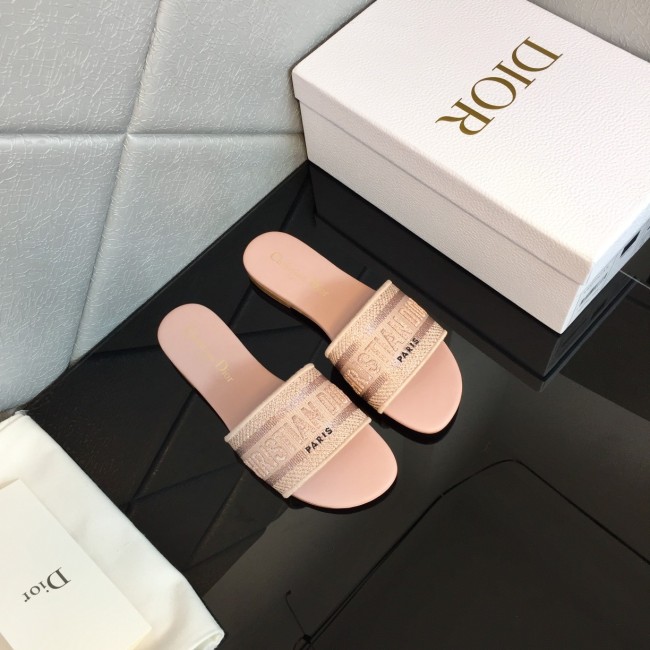 Dior women slippers 1:1 quality-309