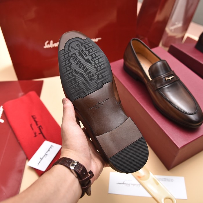 Ferragamo Men shoes 1：1 quality-363