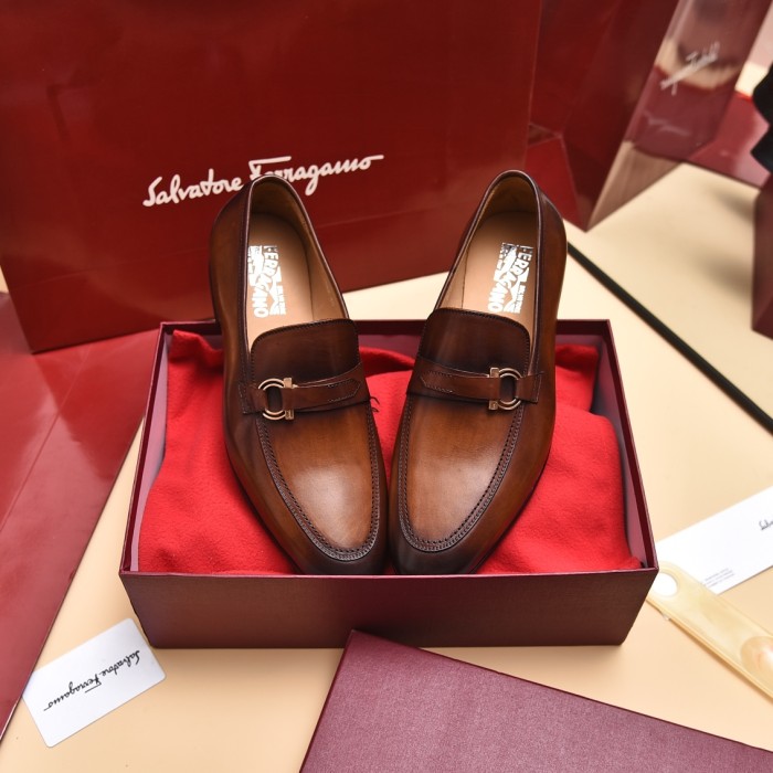 Ferragamo Men shoes 1：1 quality-362