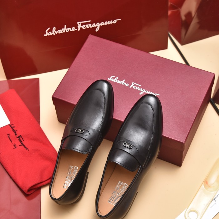 Ferragamo Men shoes 1：1 quality-373