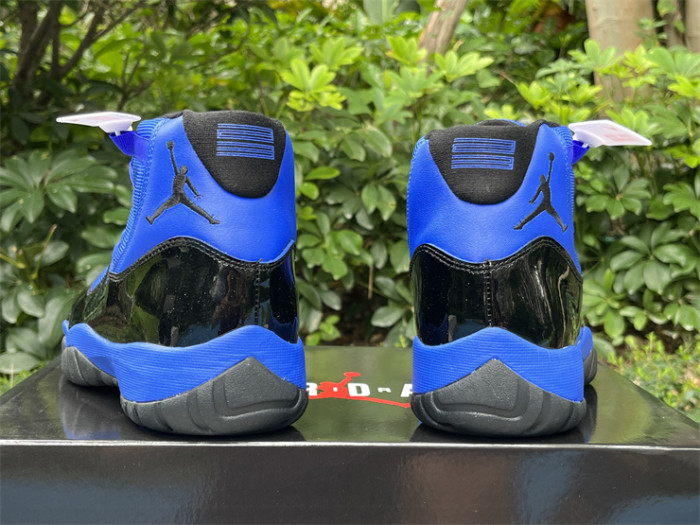 Authentic Air Jordan 11 Royal Blue Black