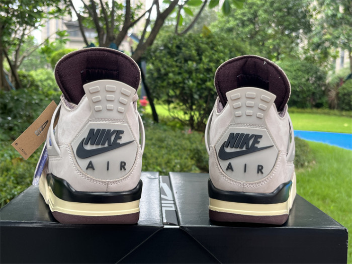 Authentic A Ma Maniere x Air Jordan 4 “Fossil Stone”