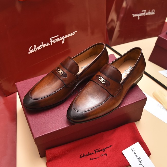 Ferragamo Men shoes 1:1 quality-374