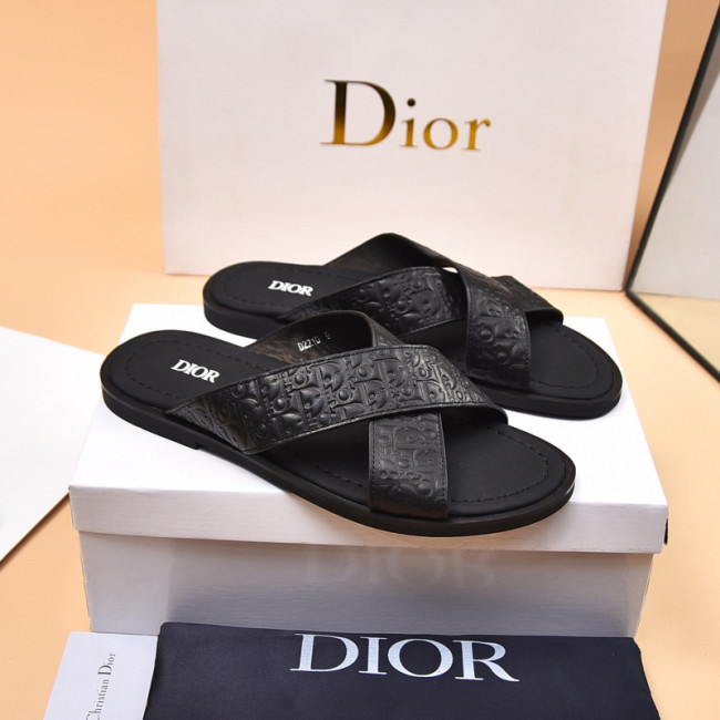 Dior men slippers1:1 quality-140