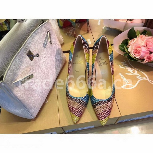 Super Max Christian Louboutin Custom High Heel-094