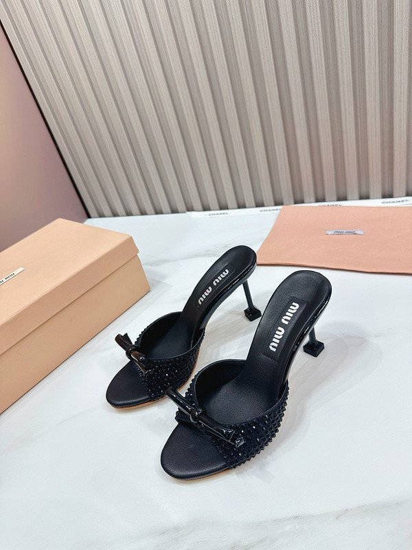 Miu Miu women slippers 1:1 quality-042