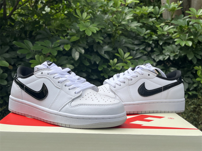Authentic Air Jordan 1 Low 85 “Metallic Black”