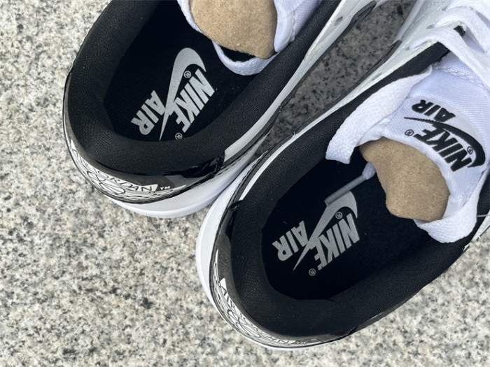 Authentic Air Jordan 1 Low 85 “Metallic Black”