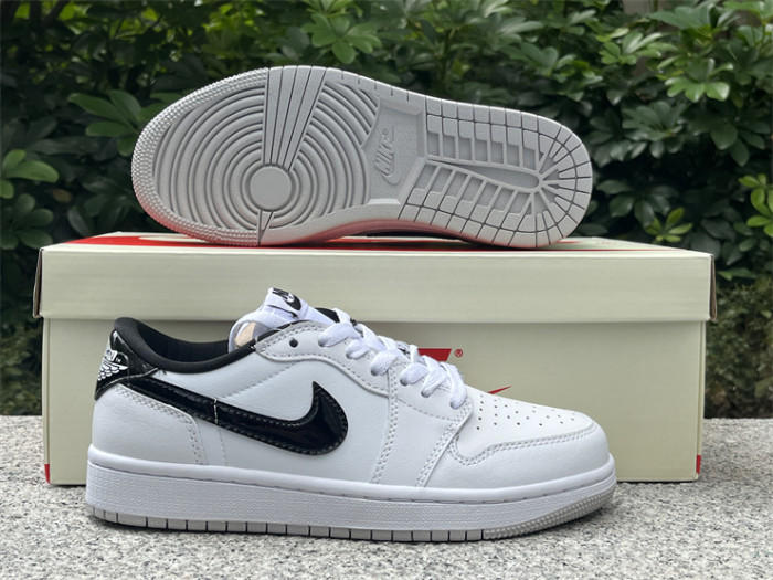 Authentic Air Jordan 1 Low 85 “Metallic Black”