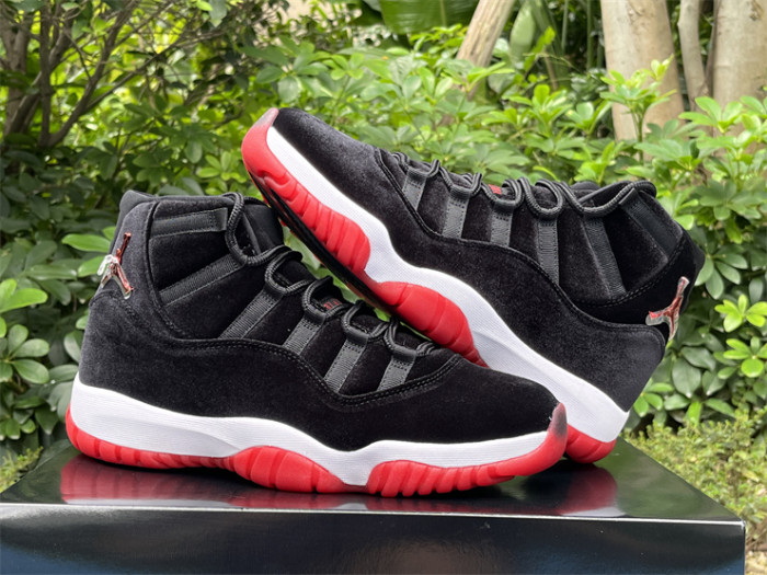 Authentic Air Jordan 11 “Bred Velvet”