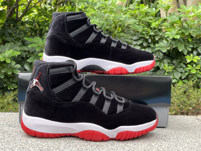 Authentic Air Jordan 11 “Bred Velvet”