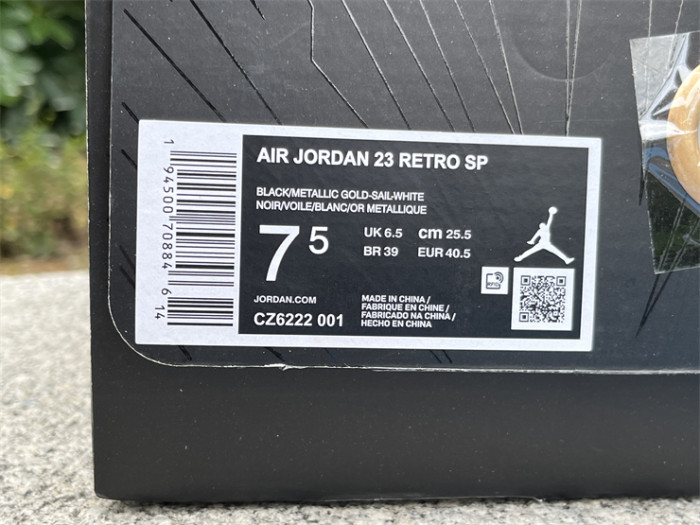 Authentic Titan x Air Jordan 23 Retro SP 10th Anniversary