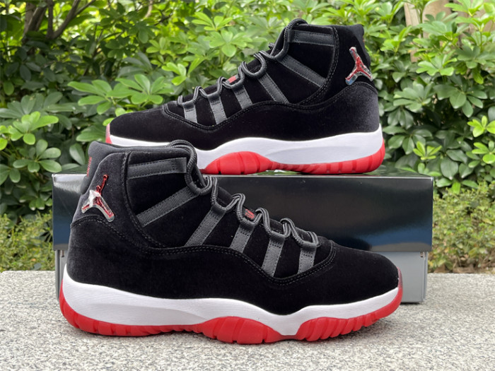 Authentic Air Jordan 11 “Bred Velvet”