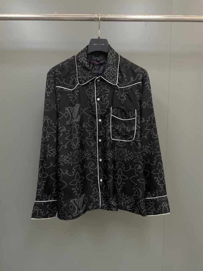 LV Shirt High End Quality-1146