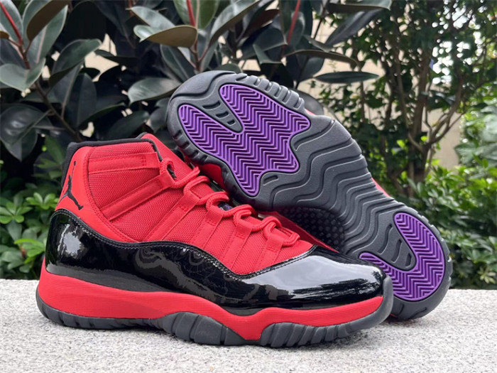 Air Jordan 11 Retro Black RED CT8012-600