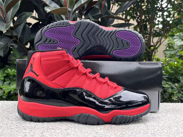 Air Jordan 11 Retro Black RED CT8012-600
