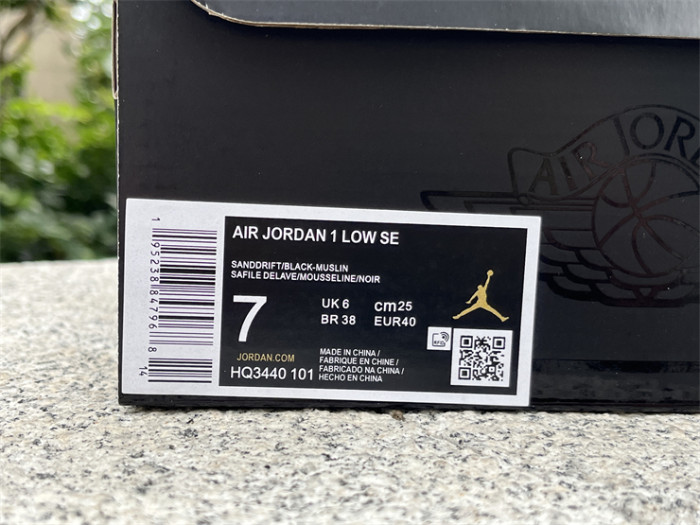 Authentic Air Jordan 1 Low Sanddrift GS