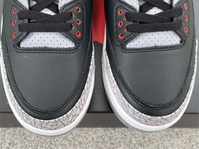 Authentic Air Jordan 3 “Black Cement”2024 DN3707-010