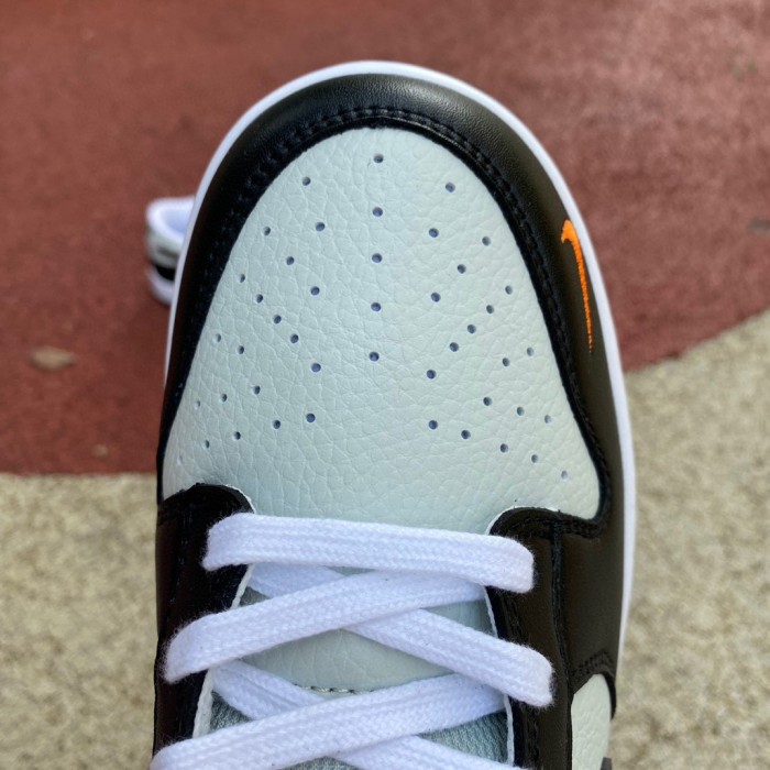 Authentic Nike Dunk Low Mini Swoosh