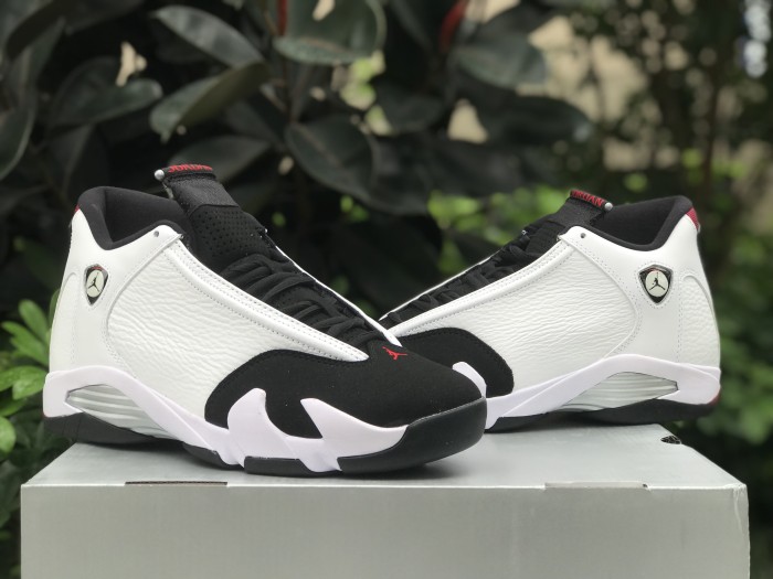Authentic Air Jordan 14 “Black Toe” 2024