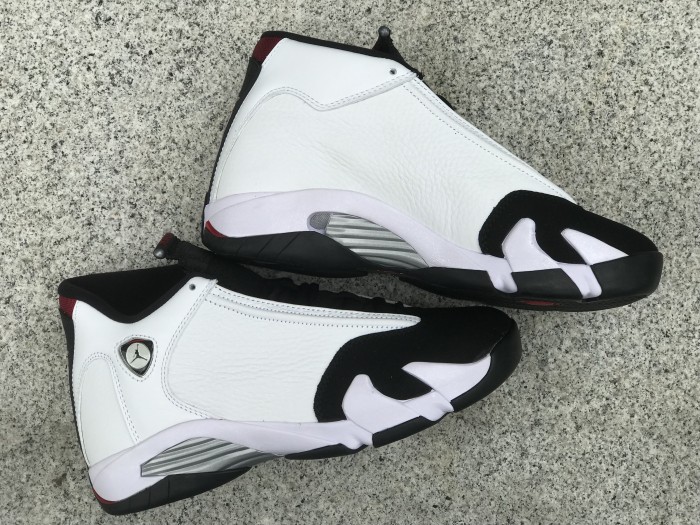 Authentic Air Jordan 14 “Black Toe” 2024