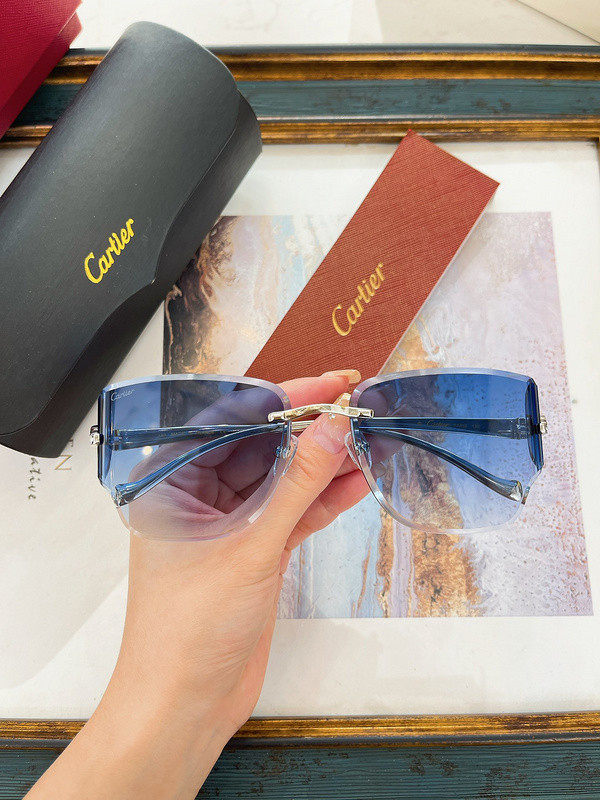 Cartier Sunglasses AAAA-6134