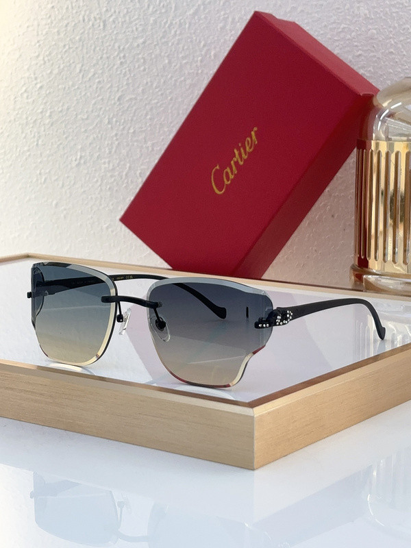 Cartier Sunglasses AAAA-6777