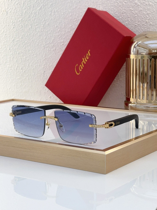Cartier Sunglasses AAAA-6258