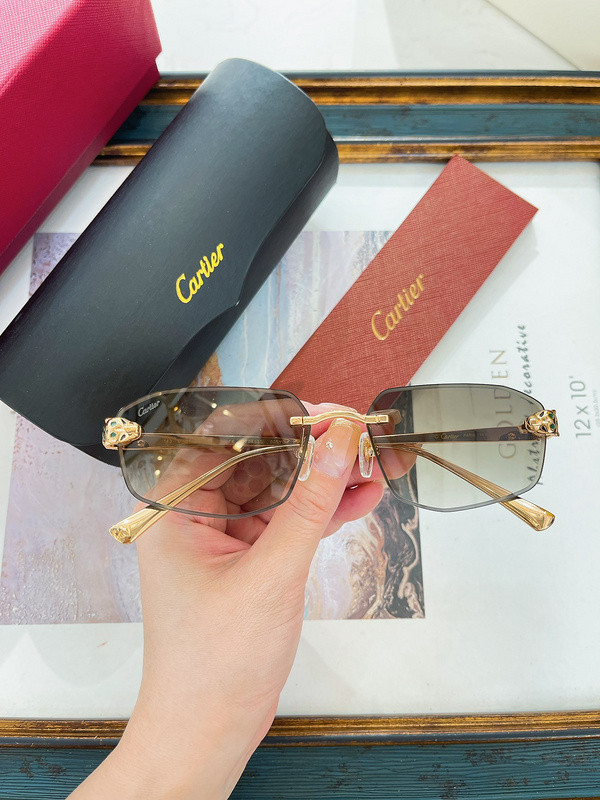 Cartier Sunglasses AAAA-6171