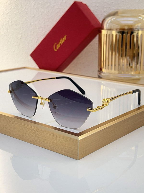 Cartier Sunglasses AAAA-6490