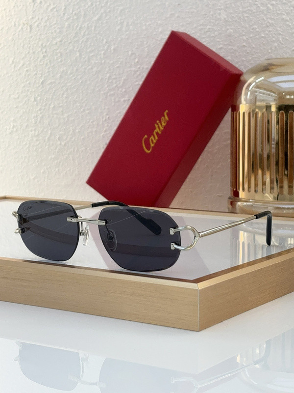 Cartier Sunglasses AAAA-6647