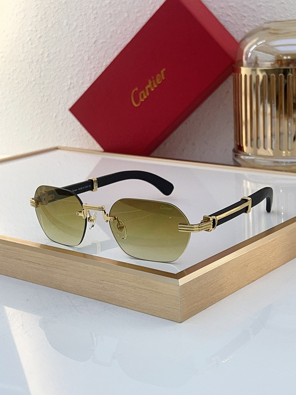 Cartier Sunglasses AAAA-6406