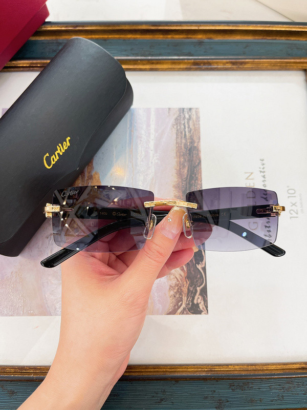 Cartier Sunglasses AAAA-5929