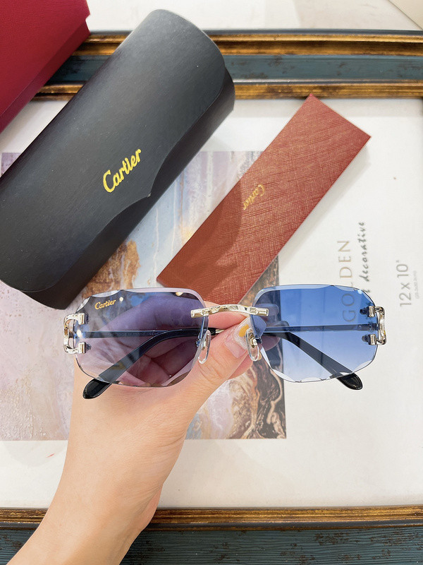Cartier Sunglasses AAAA-5903