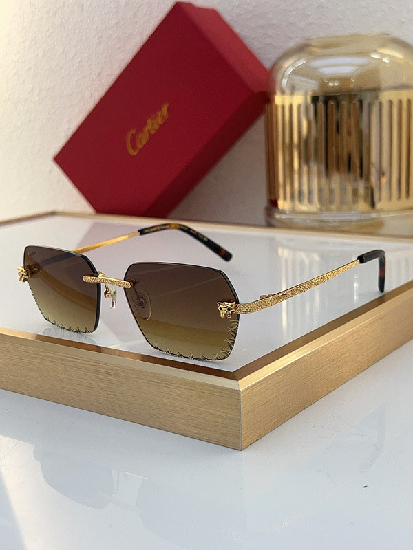 Cartier Sunglasses AAAA-6750