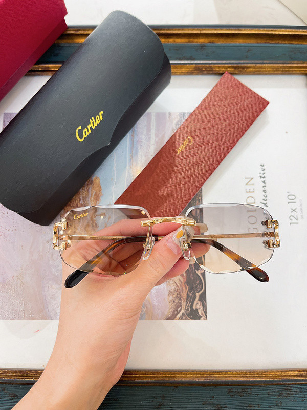 Cartier Sunglasses AAAA-5902