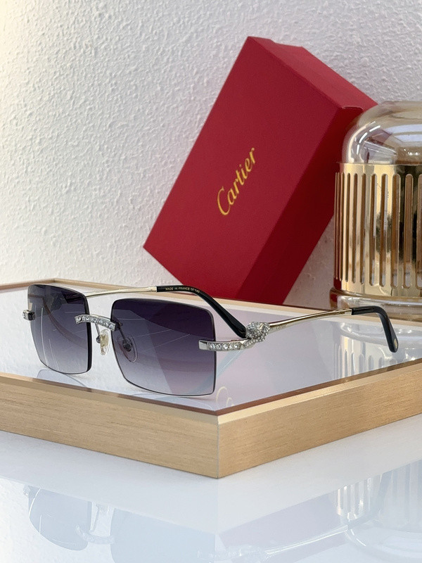 Cartier Sunglasses AAAA-6704