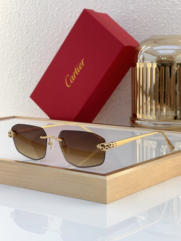 Cartier Sunglasses AAAA-6816
