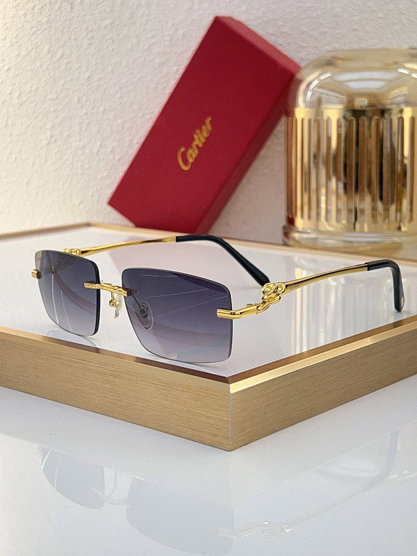 Cartier Sunglasses AAAA-6494