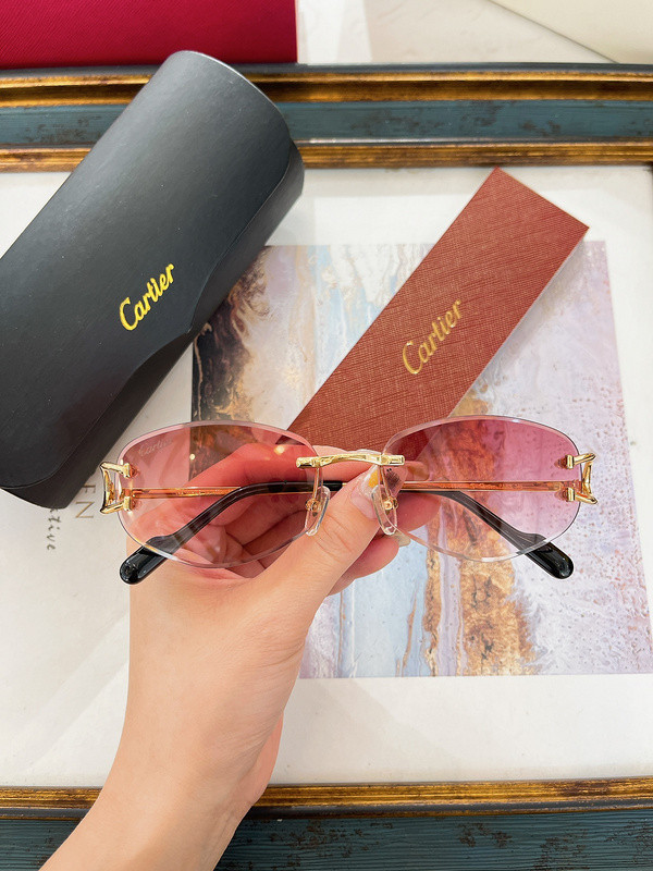 Cartier Sunglasses AAAA-6041