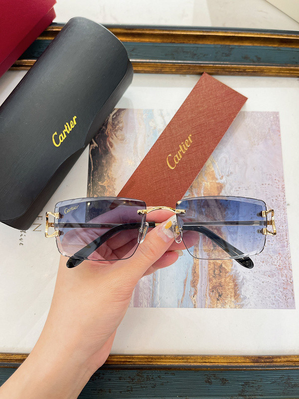 Cartier Sunglasses AAAA-5914