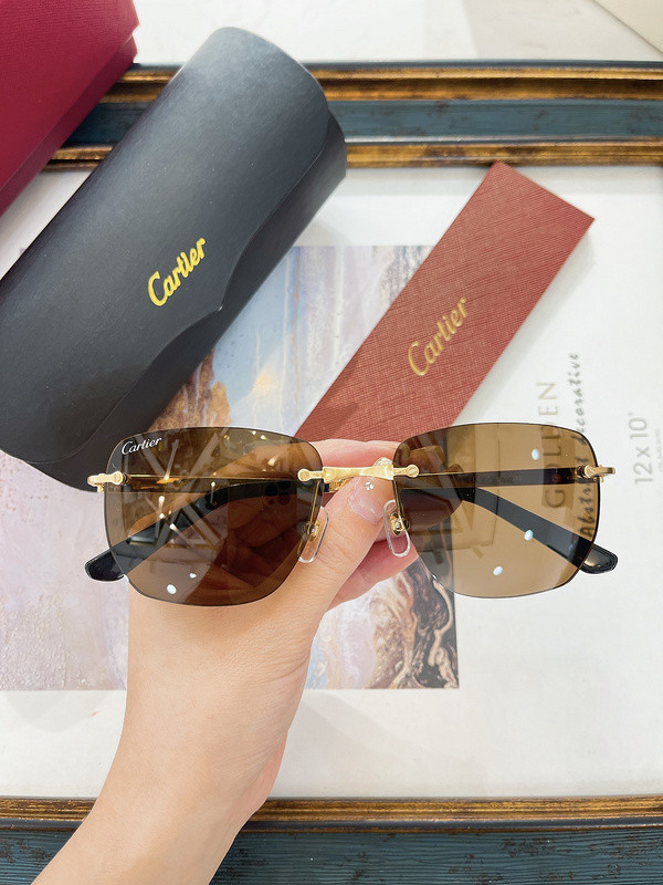Cartier Sunglasses AAAA-6168